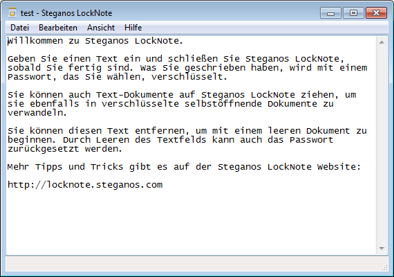 Screenshot of NPPCrypt