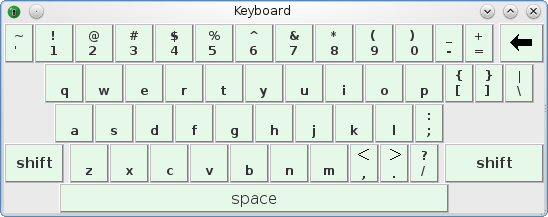 On-Screen keyboard